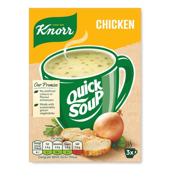 Dry Soup Mix Chicken 51 G S 51g Knorr